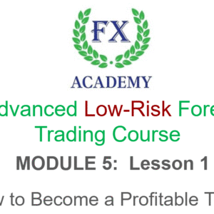 Advanced Low Risk Forex Trading Course: Module 5